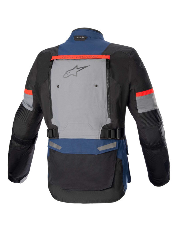 Blouson Moto Homme Alpinestars Bogotà Pro Drystar® Noir/Gris/Bleu 32070237093 - 6