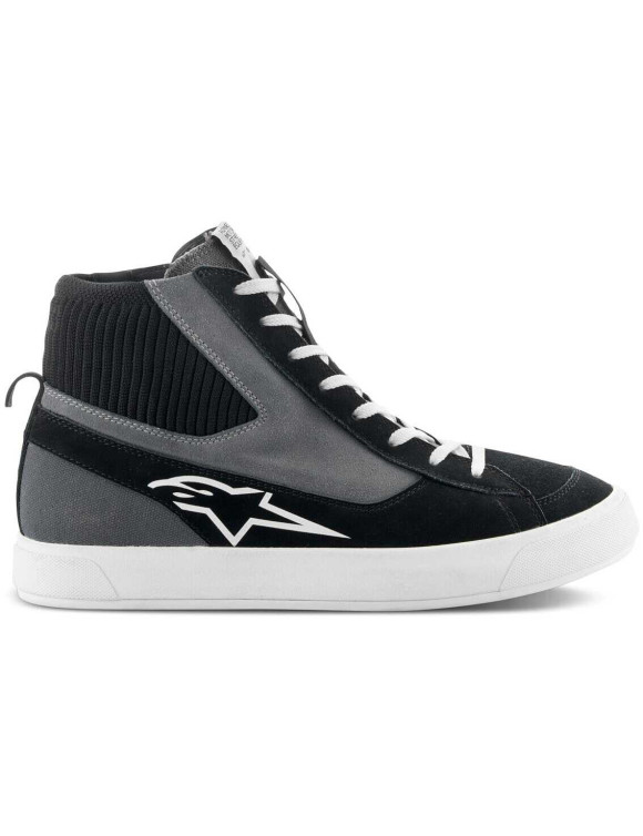 Zapatos de moto Alpinestars Stated - Negro/Gris/Blanco 25401241004 - 4 Zapatos de moto Alpinestars Stated - Negro/Gris/Blanco 25401241004 - 4