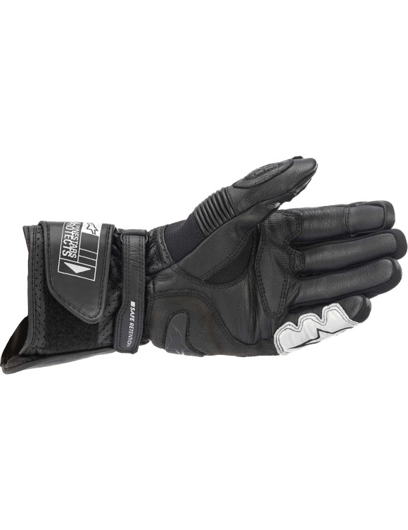 Guantes de moto Alpinestars SP-2 V3 - Negro/Blanco 355822112 - 2 Guantes de moto Alpinestars SP-2 V3 - Negro/Blanco 355822112 - 2