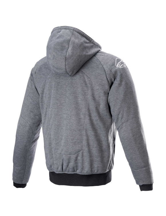 Alpinestars Chrome Ignition Sweat à capuche - Mélange/Gris foncé/Blanc 42008229162 - 2