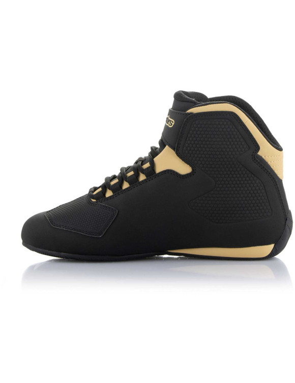 Alpinestars Stella Sektor Zapatos de moto para mujer - Champán/negro 25157191090 - 4