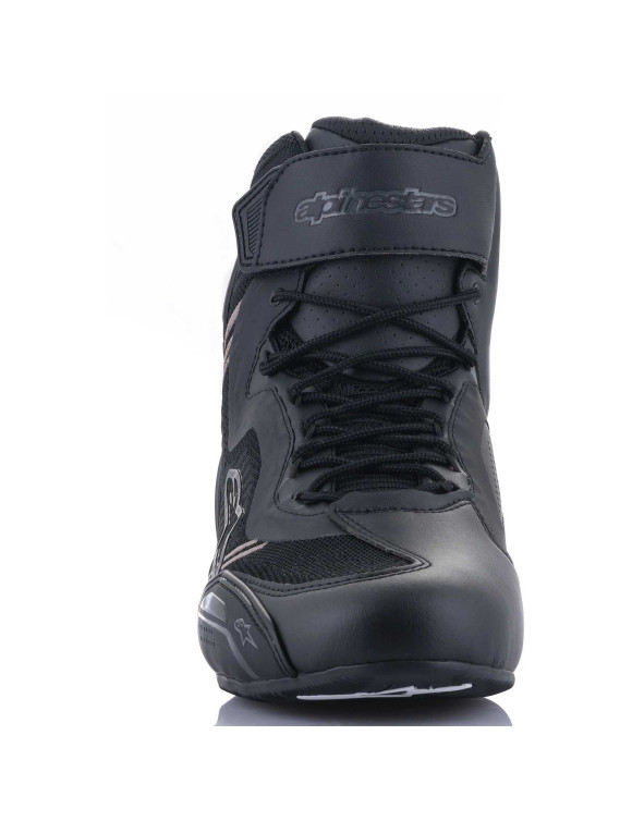 Scarpe Moto Alpinestars Faster-3 Rideknit® - Nero/Nero 25103191100 - 2