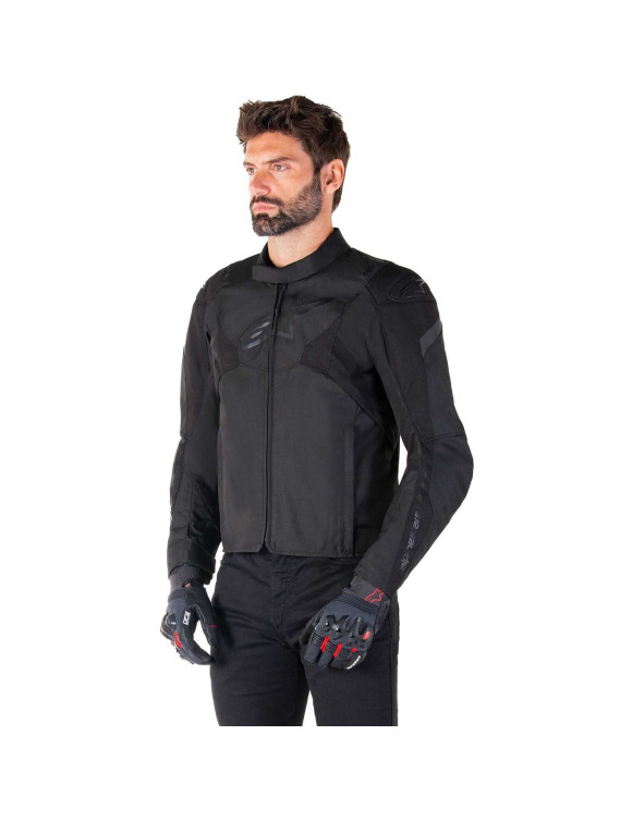 Alpinestars Veste de moto imperméable T - Jaws V4 - Noir/Noir 32001251100 - 4 Alpinestars Veste de moto imperméable T - Jaws V4 - Noir/Noir 32001251100 - 4
