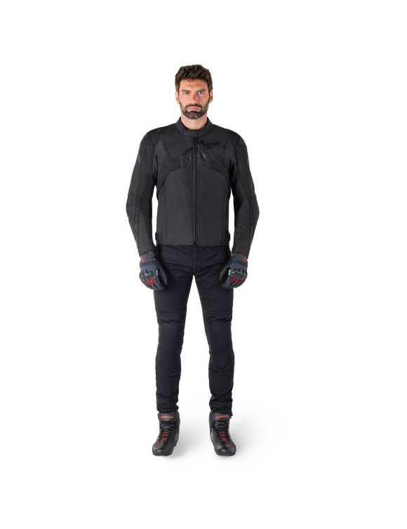 Alpinestars wasserdichte Motorradjacke T – Jaws V4 – Schwarz/Schwarz 32001251100 - 7 Alpinestars wasserdichte Motorradjacke T – Jaws V4 – Schwarz/Schwarz 32001251100 - 7