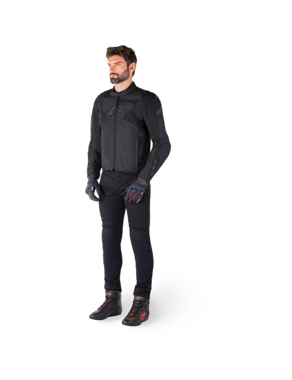 Alpinestars Veste de moto imperméable T - Jaws V4 - Noir/Noir 32001251100 - 8 Alpinestars Veste de moto imperméable T - Jaws V4 - Noir/Noir 32001251100 - 8