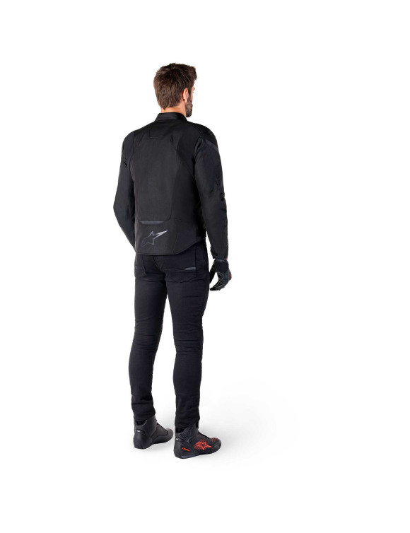 Alpinestars wasserdichte Motorradjacke T – Jaws V4 – Schwarz/Schwarz 32001251100 - 10 Alpinestars wasserdichte Motorradjacke T – Jaws V4 – Schwarz/Schwarz 32001251100 - 10