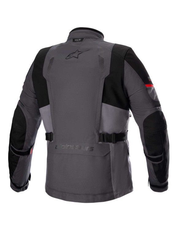 Alpinestars Monteira Drystar® XF Motorcycle Jacket - Dark Grey/Tar Grey/Bright Red 3205123 - 2 Alpinestars Monteira Drystar® XF Motorcycle Jacket - Dark Grey/Tar Grey/Bright Red 3205123 - 2