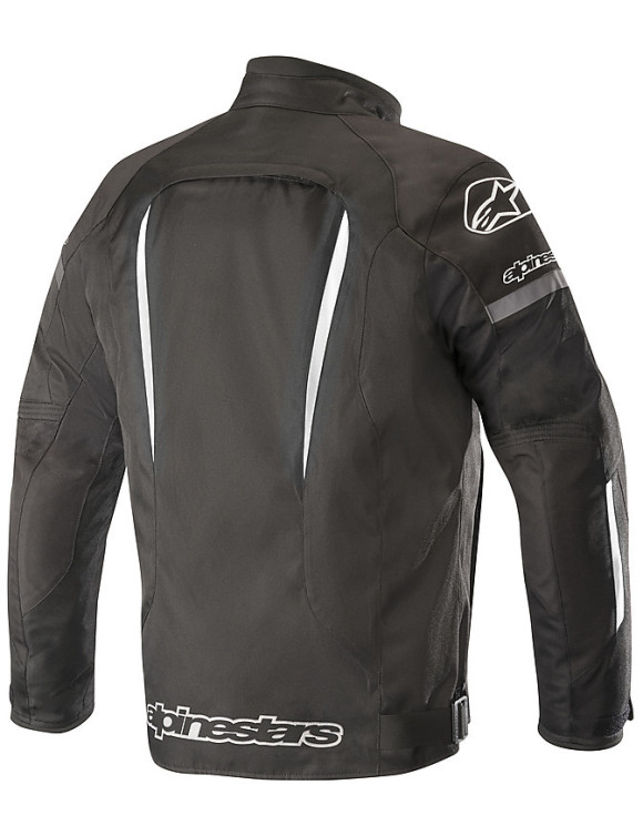 Chaqueta de moto impermeable Alpinestars Gunner V2 - Negro/Blanco 320681912 - 2