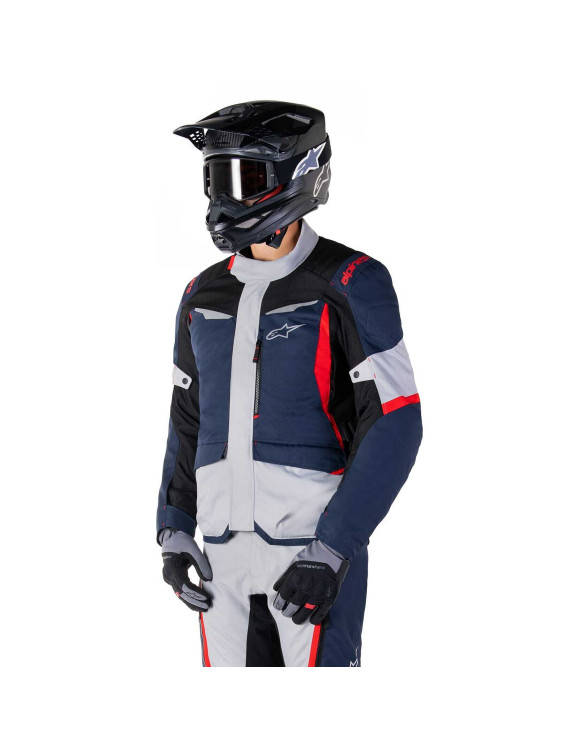 Chaqueta de moto Alpinestars ST-1 WP para hombre, negra/azul/roja 32006257093 - 12 Chaqueta de moto Alpinestars ST-1 WP para hombre, negra/azul/roja 32006257093 - 12
