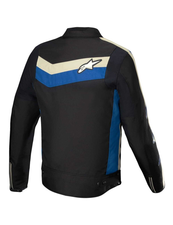 Chaqueta de moto Alpinestars T-Dyno resistente al agua - Negro/Azul/Crudo 32016251495 - 2 Chaqueta de moto Alpinestars T-Dyno resistente al agua - Negro/Azul/Crudo 32016251495 - 2