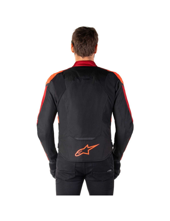 Alpinestars Waterproof Motorcycle Jacket T - Jaws V4 - Black/Fluo Red 32001251030 - 5 Alpinestars Waterproof Motorcycle Jacket T - Jaws V4 - Black/Fluo Red 32001251030 - 5