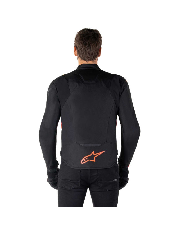 Chaqueta de moto impermeable Alpinestars T - Jaws V4 - Negro/Rojo fluo 32001251030 - 6 Chaqueta de moto impermeable Alpinestars T - Jaws V4 - Negro/Rojo fluo 32001251030 - 6