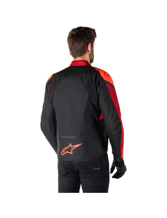 Alpinestars Veste de moto imperméable T - Jaws V4 - Noir/Rouge Fluo 32001251030 - 7 Alpinestars Veste de moto imperméable T - Jaws V4 - Noir/Rouge Fluo 32001251030 - 7