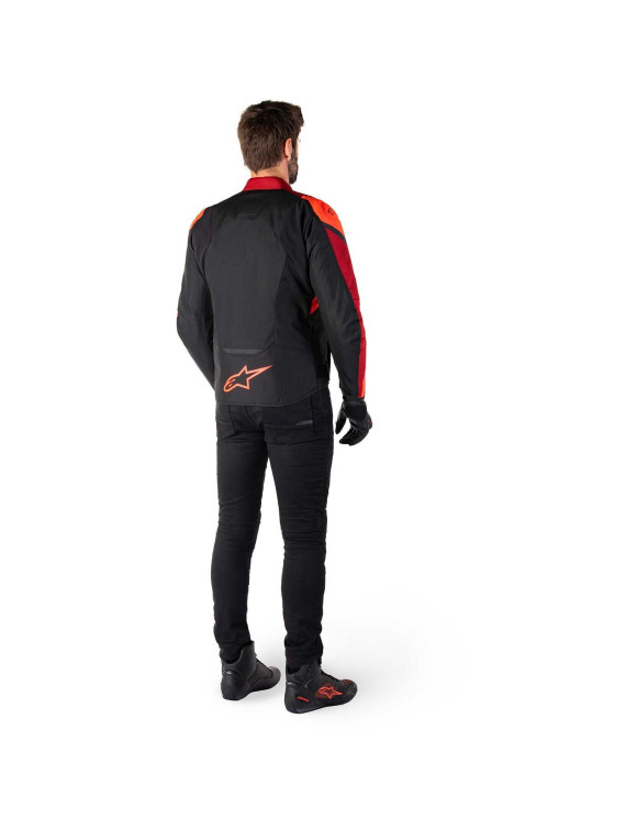 Giacca Moto Alpinestars Impermeabile T - Jaws V4 - Nero/Rosso fluo 32001251030 - 14 Giacca Moto Alpinestars Impermeabile T - Jaws V4 - Nero/Rosso fluo 32001251030 - 14