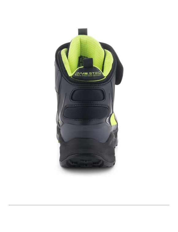Alpinestars Speedstreet Motorcycle Shoes - Black/Lime/Ocean Blue 26503251488 - 3