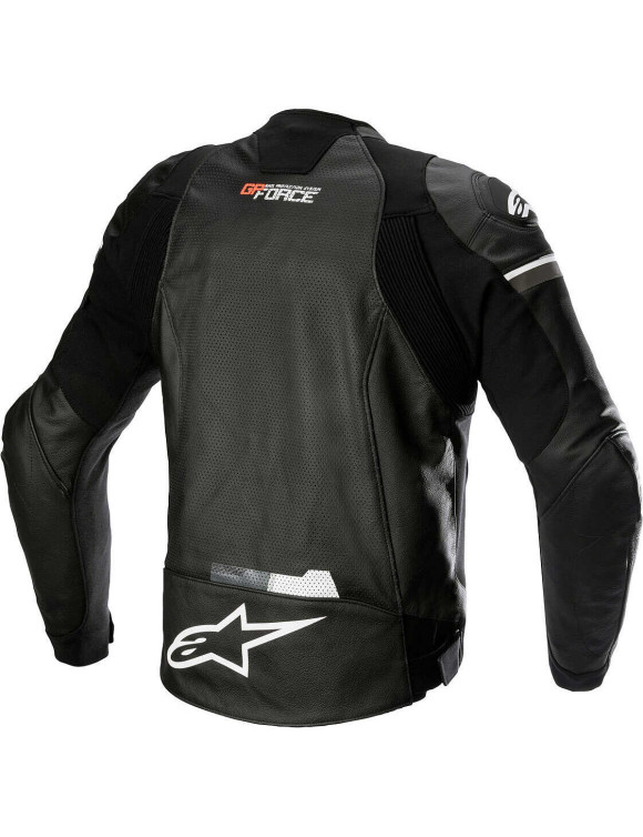 Chaqueta de moto de cuero Alpinestars GP Force Airflow - Negro 310072210 - 2 Chaqueta de moto de cuero Alpinestars GP Force Airflow - Negro 310072210 - 2
