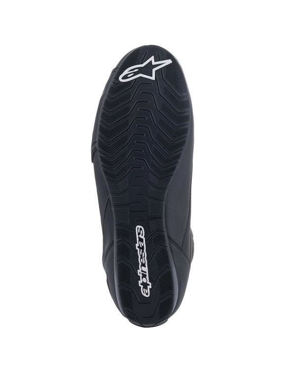 Chaussures de moto Alpinestars Faster-3 Rideknit® - Noir/Gris foncé 2510319111 - 4