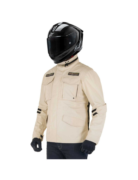 Chaqueta de moto impermeable Alpinestars Primaloft Mo.St.Eq Field - Arena militar 32014248016 - 5 Chaqueta de moto impermeable Alpinestars Primaloft Mo.St.Eq Field - Arena militar 32014248016 - 5