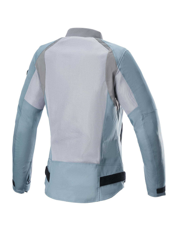 Veste de moto pour femmes Alpinestars Air Eloise V2 - Sauge/Gris foncé 33184226011 - 2