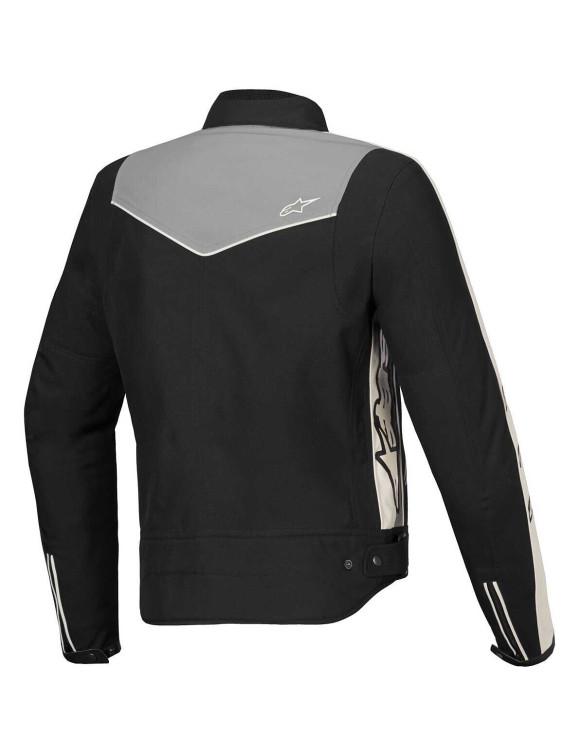 Alpinestars Damen Stella T-Dyno Wasserabweisende Motorradjacke – Schwarz/Dunkelgrau/Ecru 321062 - 2