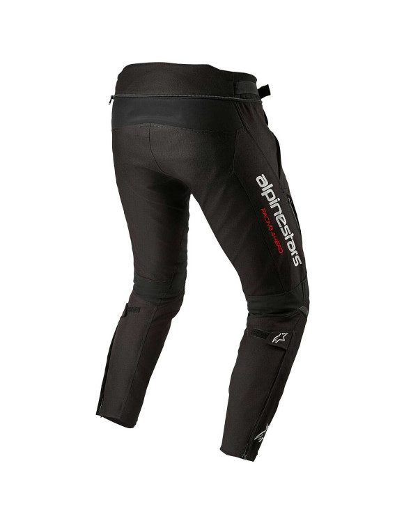 Pantalones de moto Alpinestars TP R Drystar - Negro/Blanco 322552412 - 2 Pantalones de moto Alpinestars TP R Drystar - Negro/Blanco 322552412 - 2