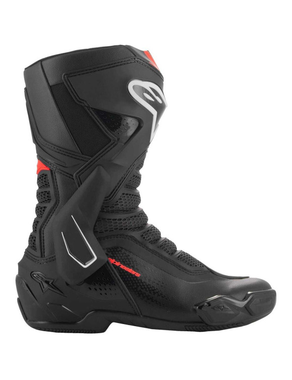 Bottes de moto Alpinestars SMX-6 V3 - Noir/Rouge Fluo 22230251030 - 2