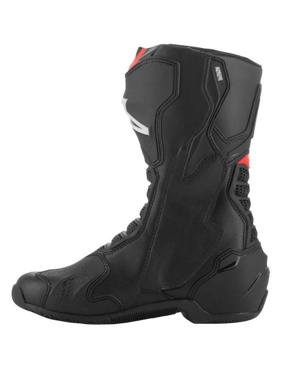 Bottes de moto Alpinestars SMX-6 V3 - Noir/Rouge Fluo 22230251030 - 3