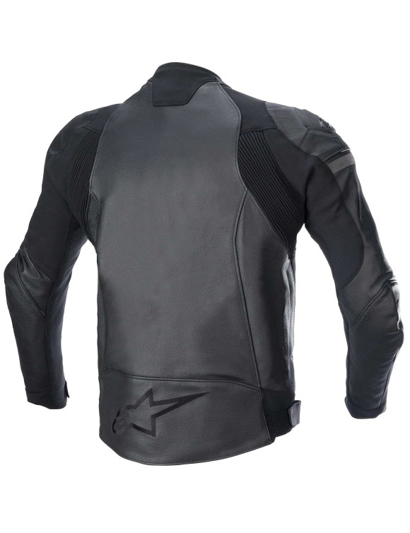 Alpinestars GP Force Leder-Motorradjacke – Schwarz/Schwarz 31008221100 - 2 Alpinestars GP Force Leder-Motorradjacke – Schwarz/Schwarz 31008221100 - 2