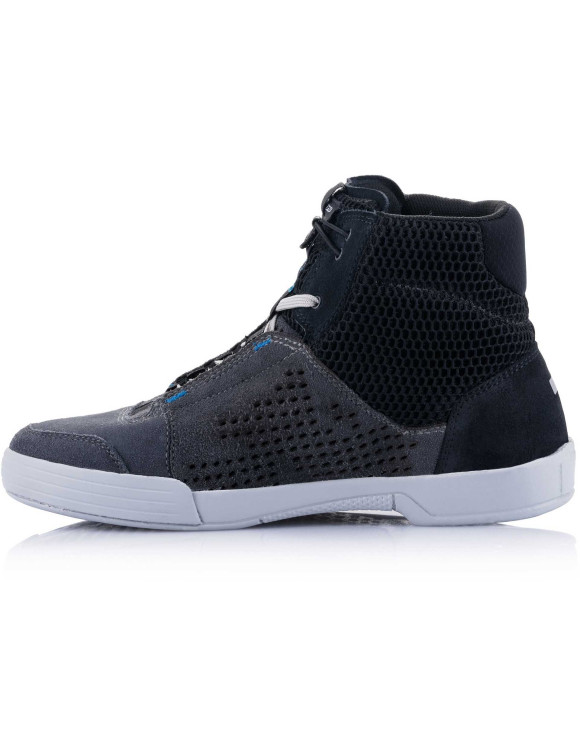 Scarpe Moto Alpinestars Chrome Air - Nero/Grigio freddo/Blu 25125221247 - 2 Scarpe Moto Alpinestars Chrome Air - Nero/Grigio freddo/Blu 25125221247 - 2