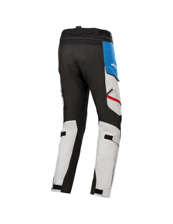 Pantalones de moto Alpinestars Honda Andes V3 Drystar® - Gris hielo/Azul/Rojo brillante 32274219 - 2