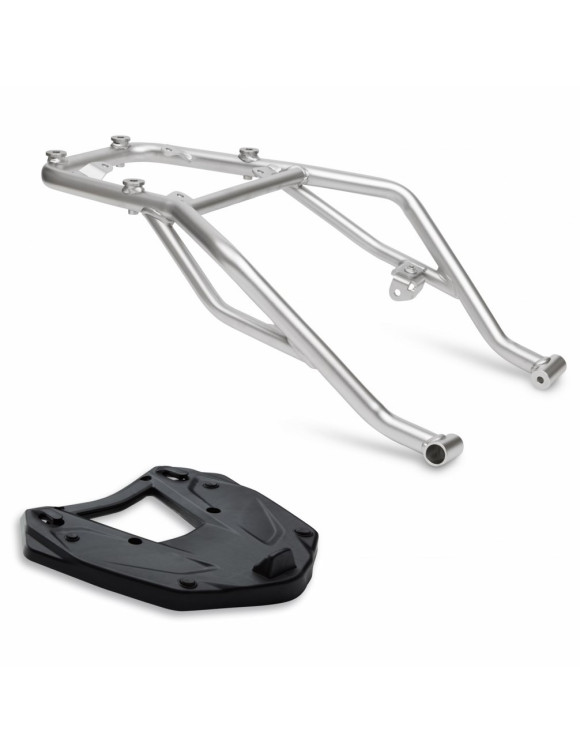 Kit de montage avec plaque 96781882AA pour top case en aluminium, Ducati Desert - 1 Kit de montage avec plaque 96781882AA pour top case en aluminium, Ducati Desert - 1