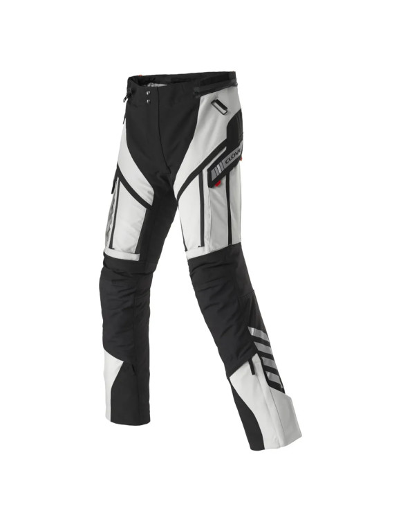 Pantalones de Moto Touring para Hombre Clover GTS-5 WP Negro/Gris 13006-N/GR - 1