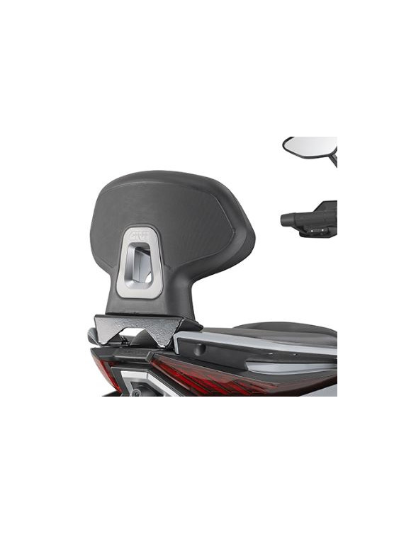 Schienalino Specifico per Passeggero, Givi TB7604A, ZONTES 368 g - 1