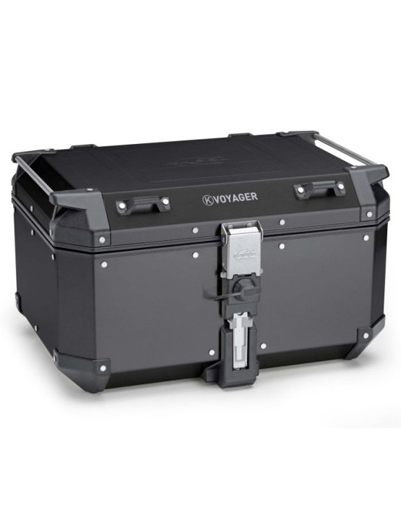 Baúl Monokey KAPPA KVG580B K’VOYAGER aluminio negro 58L - 1