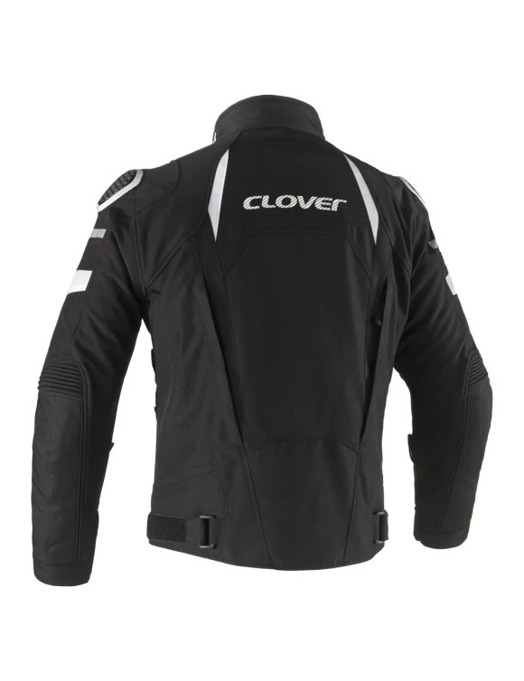 Veste Moto Été Homme Clover Airblade-5 Noir/Blanc 17019-N/B - 2