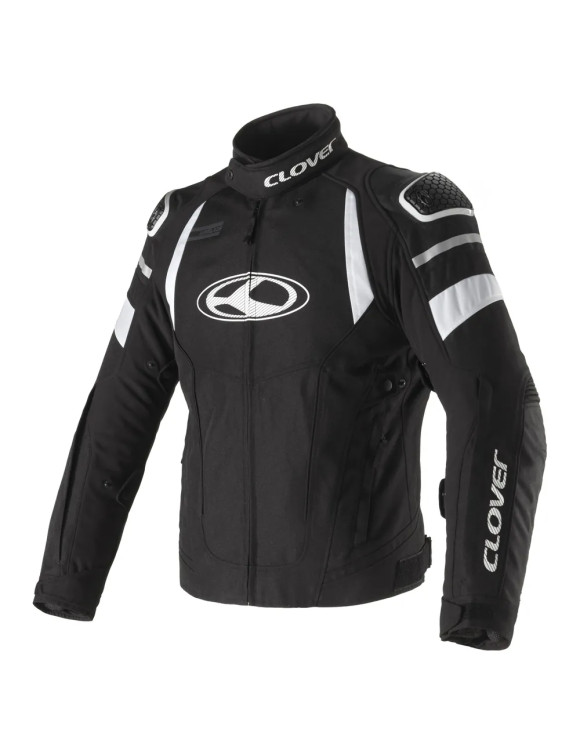 Veste Moto Été Homme Clover Airblade-5 Noir/Blanc 17019-N/B - 1