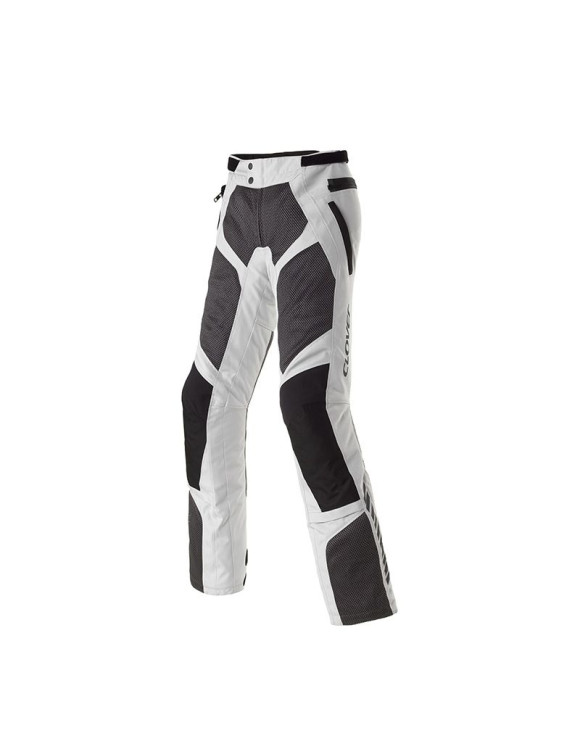 Pantalon Moto Touring Femme Clover Ventouring-4 WP Noir/Gris 13009-N/GR - 1