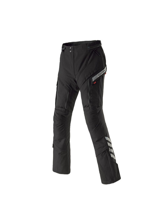 Pantaloni Moto da Donna Touring Clover GTS-5 WP Black 13007-N/N - 1