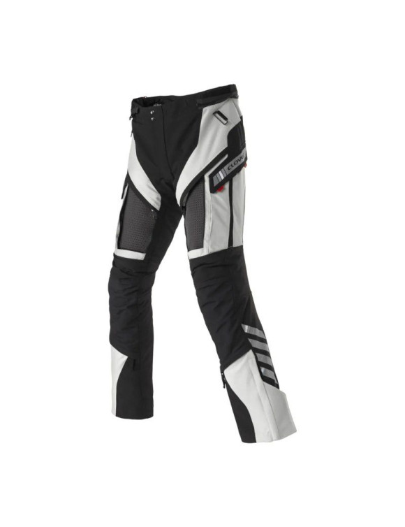 Clover GTS-5 WP Women's Touring Motorcycle Pants Black/Grey 13007-N/GR - 2