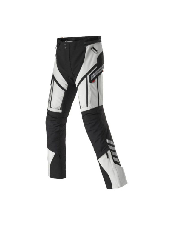 Clover GTS-5 WP Women's Touring Motorcycle Pants Black/Grey 13007-N/GR - 1
