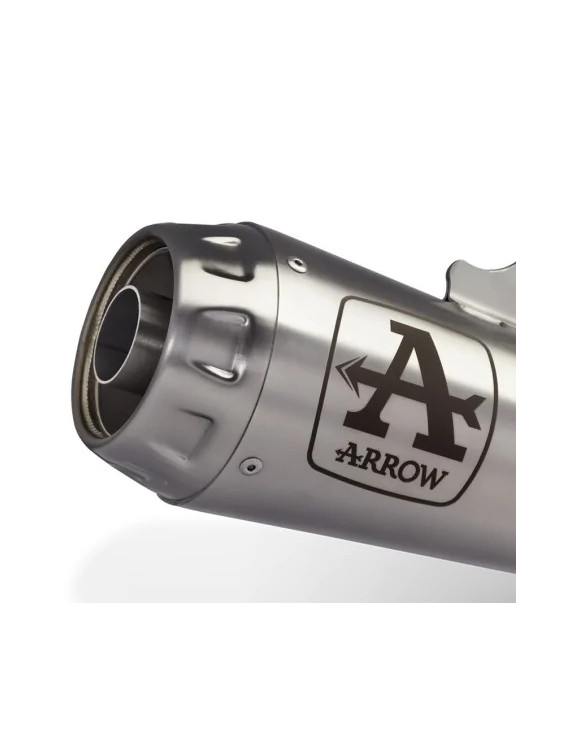 Terminale Pro Race Nichrom, Arrow 71974PRI, per Triumph Speed 400 e Scrambler 400X - 2 Terminale Pro Race Nichrom, Arrow 71974PRI, per Triumph Speed 400 e Scrambler 400X - 2