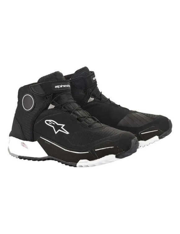 Alpinestars Motorcycle Shoes Alpinestars Cr - 6 Drystar® - Black/White 261182012 - 1 Alpinestars Motorcycle Shoes Alpinestars Cr - 6 Drystar® - Black/White 261182012 - 1