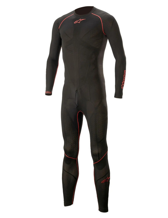 Alpinestars Ride Tech Lite Motorrad-Unteranzug – 1 Stück – Schwarz/Rot 475242013 - 1