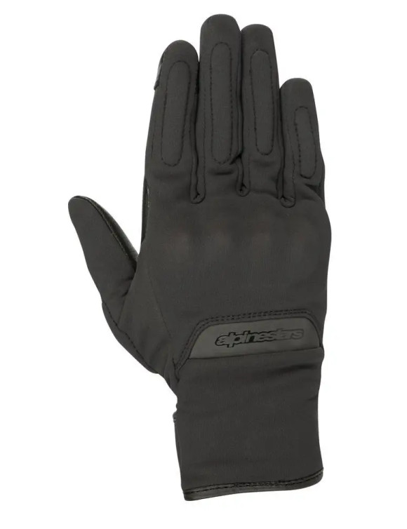 Guantes de moto Alpinestars Stella C1 Windstopper V2 para mujer - Negro 353001910 - 1
