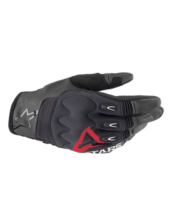 Gants de moto Alpinestars Techdura Falcon - Marron 3564524817 - 1