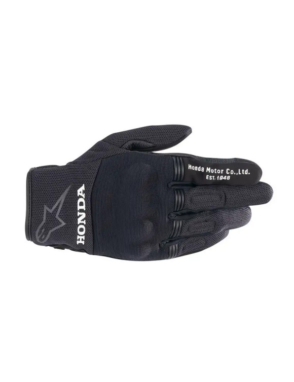 Gants de moto Alpinestars Copper Honda - Noir 356832110 - 1