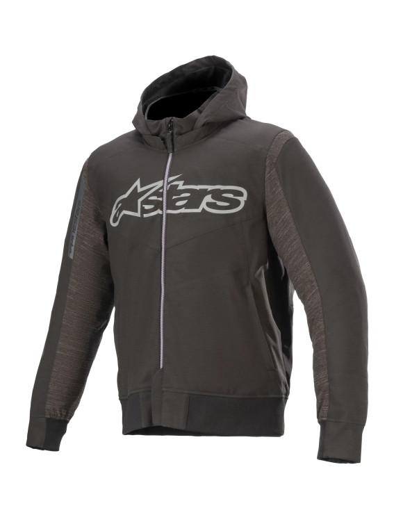 Alpinestars Rhod Windstopper Hoodie - Melange Black 4200420940 - 1