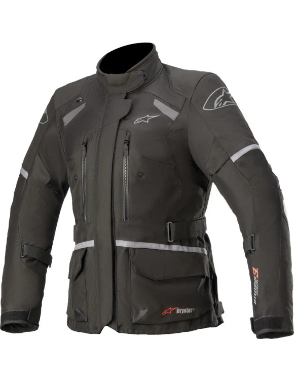 Veste de moto pour femmes Alpinestars Stella Andes V3 Drystar® - Noir/Gris foncé 3217521111 - 1
