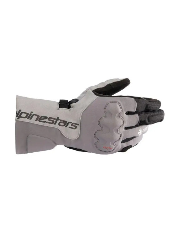 Gants de moto Alpinestars Wr-X Gore-Tex - Gris foncé/Gris glace/Noir 35246249049 - 1 Gants de moto Alpinestars Wr-X Gore-Tex - Gris foncé/Gris glace/Noir 35246249049 - 1
