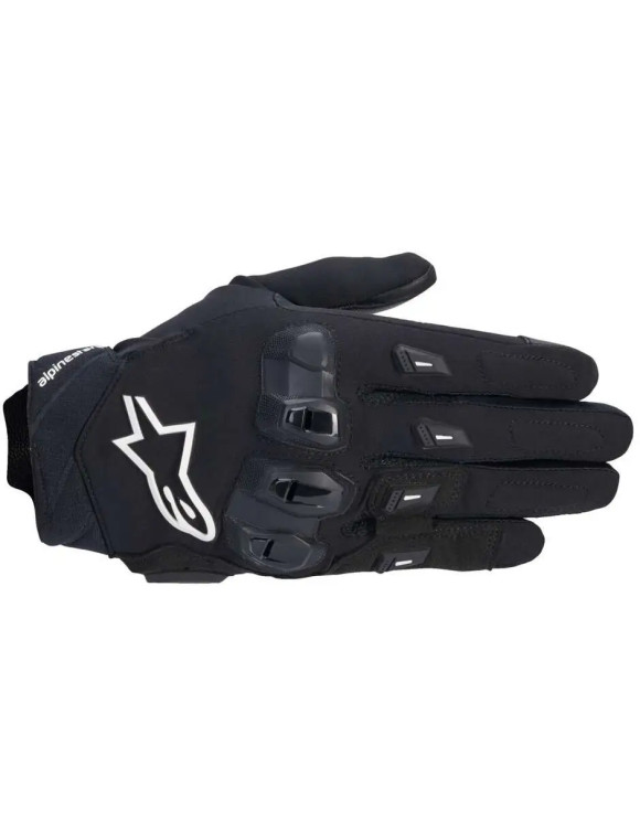 Gants de moto Alpinestars Stella SP X 3 pour femmes - Noir/Blanc 358052512 - 1